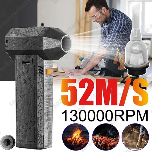 Elektrisches Luftgebläse Leistungsstarke Schneefräse Autotrockner Hochgeschwindigkeit Staubstrahl Lüftermotor - Bild 1 von 12