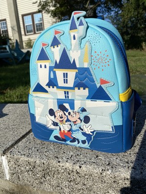 Disneyland 65th Anniversary Loungefly Mini Backpack (IN HAND) FREE SHIPPING! | eBay