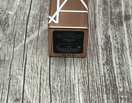 Nars Afterglow Sensual Shine Lipstick 777 Orgasm 0.05oz / 1.5g NWOB - Picture 4 of 4