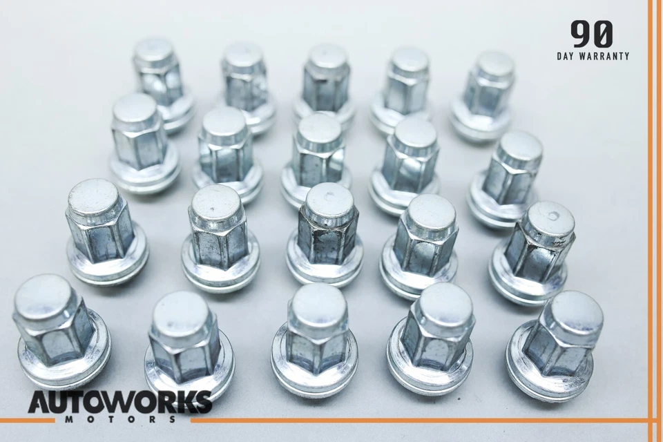 04-09 捷豹 XJ8 XJR Vanden Plas X350 轮圈凸耳螺母螺栓 20 件套原始设备制造商 — 第 4/4 张图片