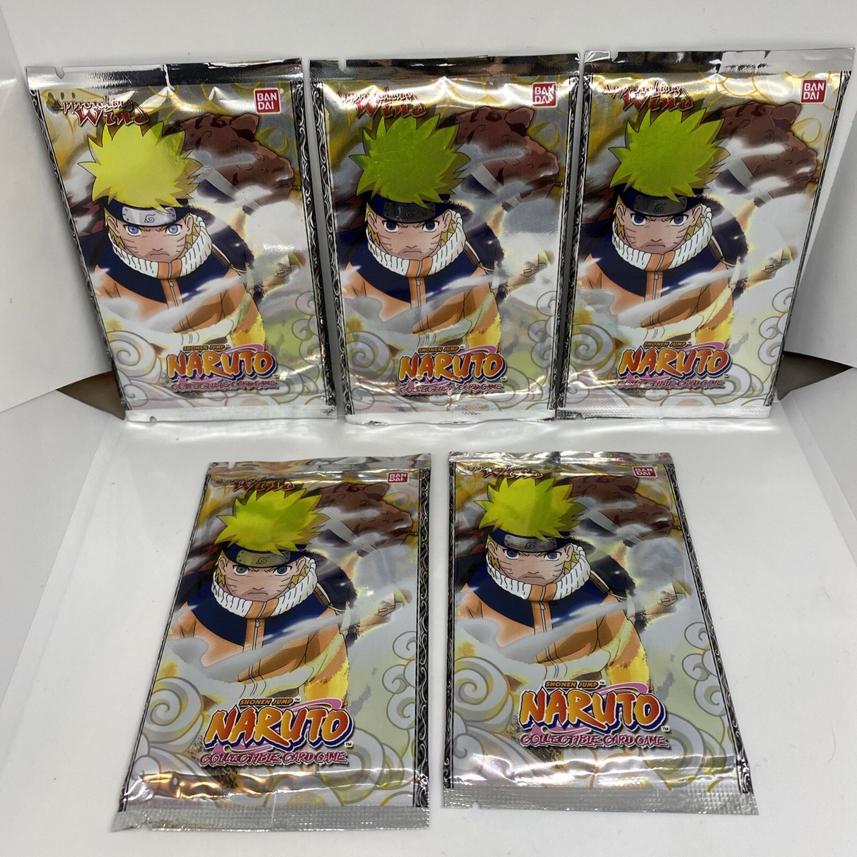 naruto approaching wind booster box BLISTER NARUTO CCG 