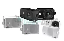 Pyle 3.5'' 200W 3-Way Heavy Duty Quick Connect Waterproof Speaker System