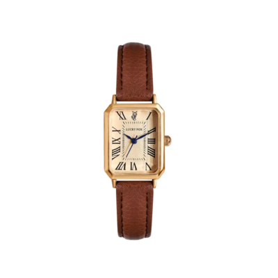 Classic Vintage Retro Square Ladies Quartz Watches Watches for Woman with Leather Strap Square Dial Watches  main image 4