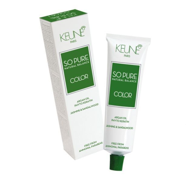 Keune So Pure Hair Color 60ml - 100% Ammonia & Paraben Free Hair Coulor
