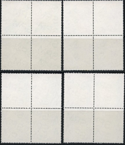 New Zealand Maori Fibre-work 1987 set blocks of 4 MNH SG: 1440/3 - Picture 2 of 2