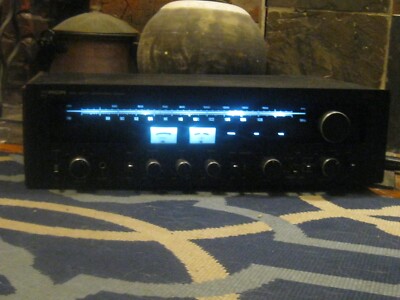 Philips AH7861 Vintage Stereo receiver black front panel - VIDEO