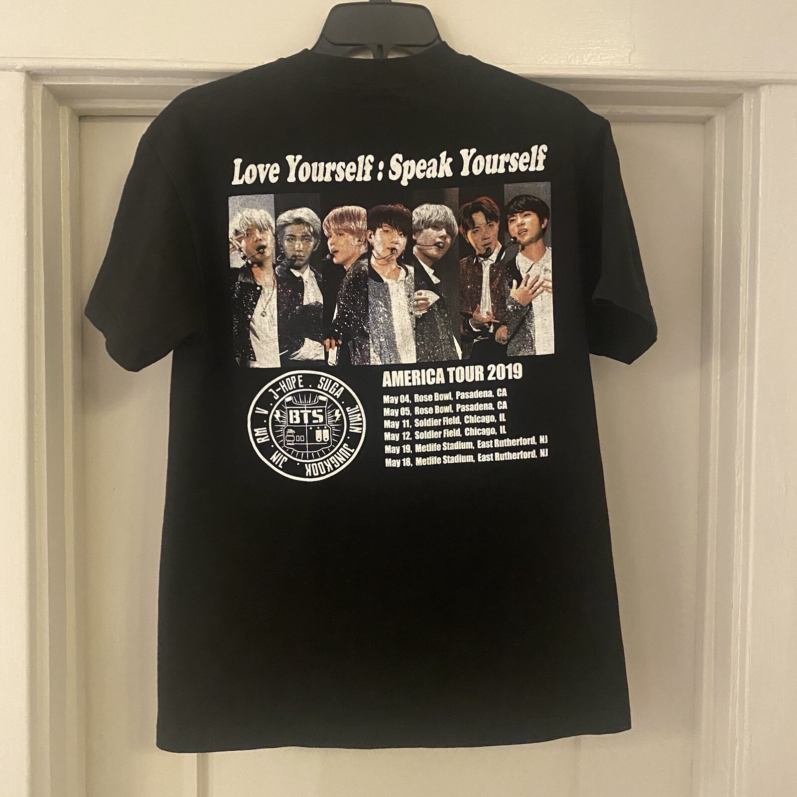 BTS SPEAK YOURSELF ロングスリーブTシャツ BTS LOVE YOURSELF SPEAK YOURSELF WORLD TOUR MERCH T-SHIRT