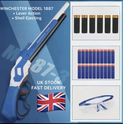 Model 1887 Shell Ejecting Toy Gun Dart Blaster Lever Action