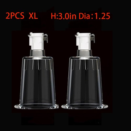 Vagina Clitoral Labia Nipple Breast Vacuum Pump Suction Cups Replacement Parts - Picture 10 of 19
