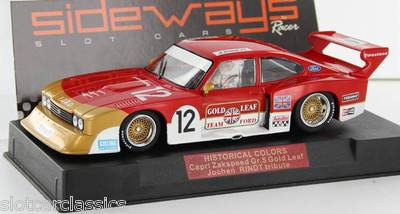 Racer Sideways Zakspeed Capri Gold Leaf Historical Colors LTD 1/32 SWHC02