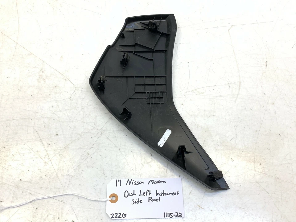 16 17 18 NISSAN MAXIMA TABLERO PANEL LATERAL IZQUIERDO INSTRUMENTO OEM 68421-4RA0A Foto 4 de 4