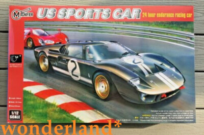TRUMPETER / MAGNIFIER 00019 1/12 GT 40 MK.II RACING CAR 24 HOUR LE-MANS
