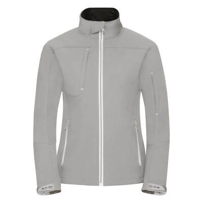 Russell Ladies Bionic Softshell Jacket in Stone Grey Multiple