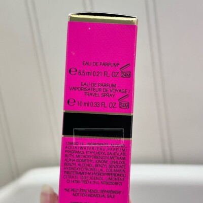 New PRADA CANDY 2PC Gift Set EDP perfume MINI Duo spray 0.33oz +