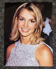 Original Brittany Spears 5-1/4" X 4" Fan J-14 Magazine Photo Cardstock