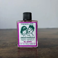 Indio Spiritual Products French Love Amor Frances Oil 1/2 Fluid Oz. Vintage 1999
