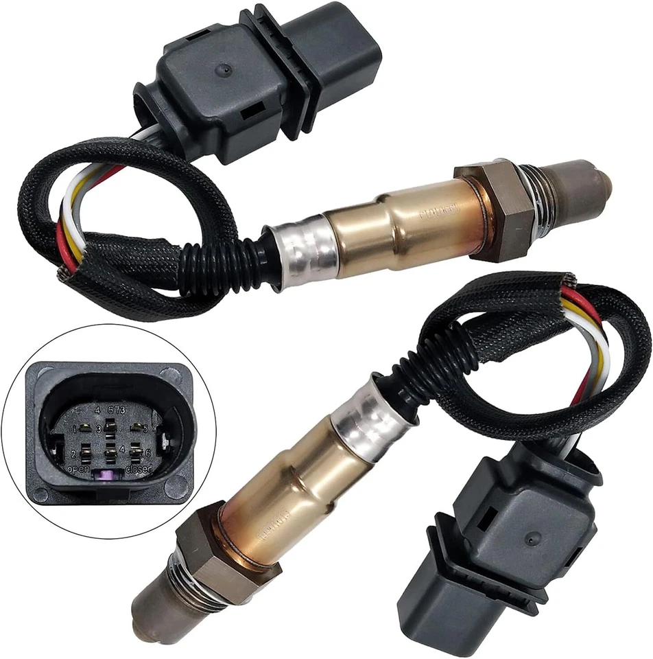 Set of 4x Upper+Lower Oxygen Sensor For Ford F-250/F-350/F-450/F-550 Super Duty - Image 3 of 4