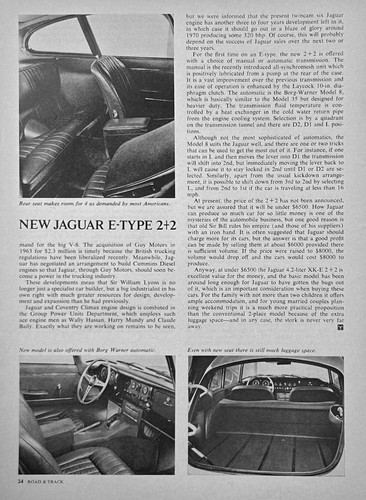 1966 Report Jaguar E-Type 2+2 By Tony Hogg 3 Pages Pics Specs Info - Picture 3 of 3