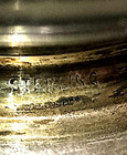 Vintage Glass Oil And Vinegar Cruets with Sterling Silver Bases — photo 4