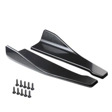 Universal Car Side Skirt Rocker Splitters Winglet Wings Canard Diffuser Spoiler