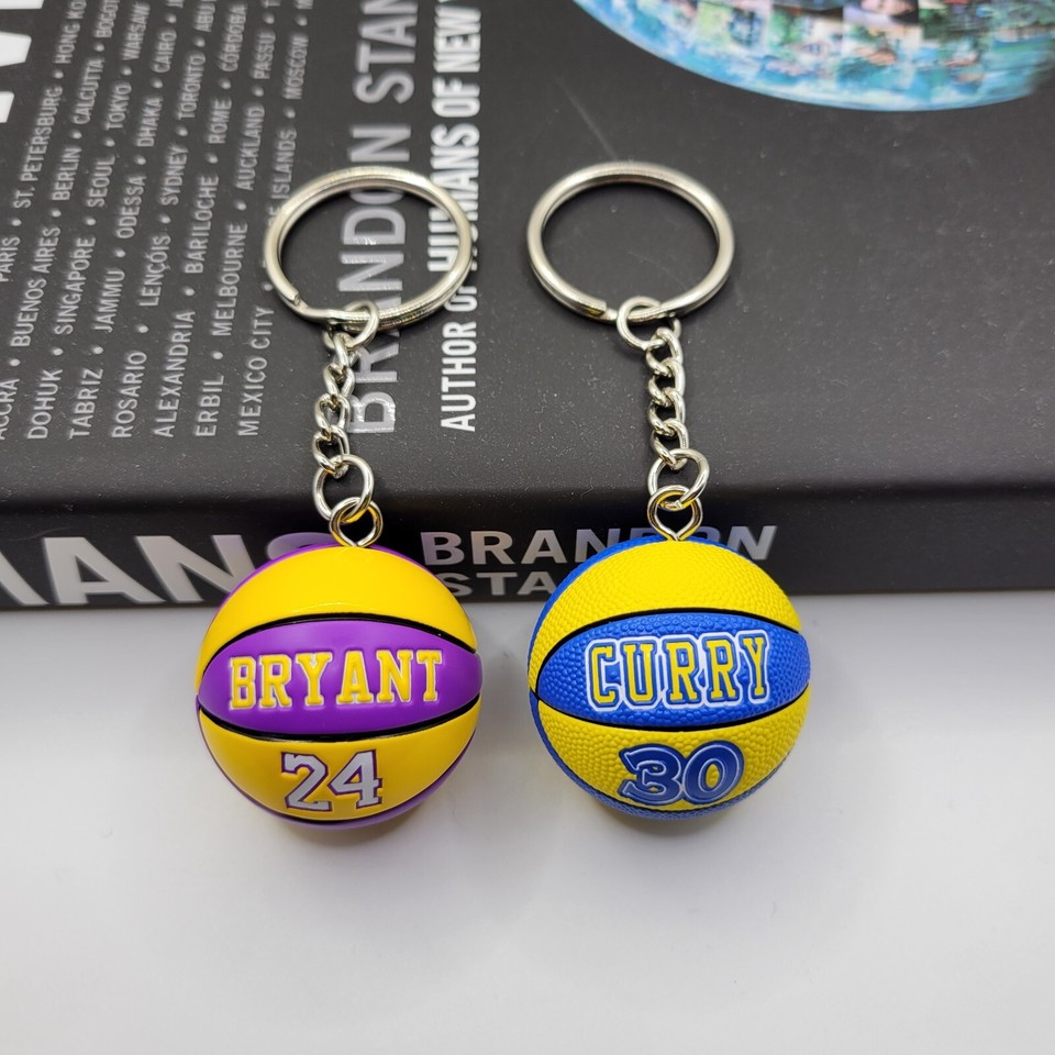 Basketball Keychain Lakers mini Basketball Keychains for Men Cute