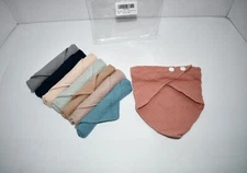 Rapotti Baby Drool Bibs Cotton for Boys and Girls (8-Pack) NWT