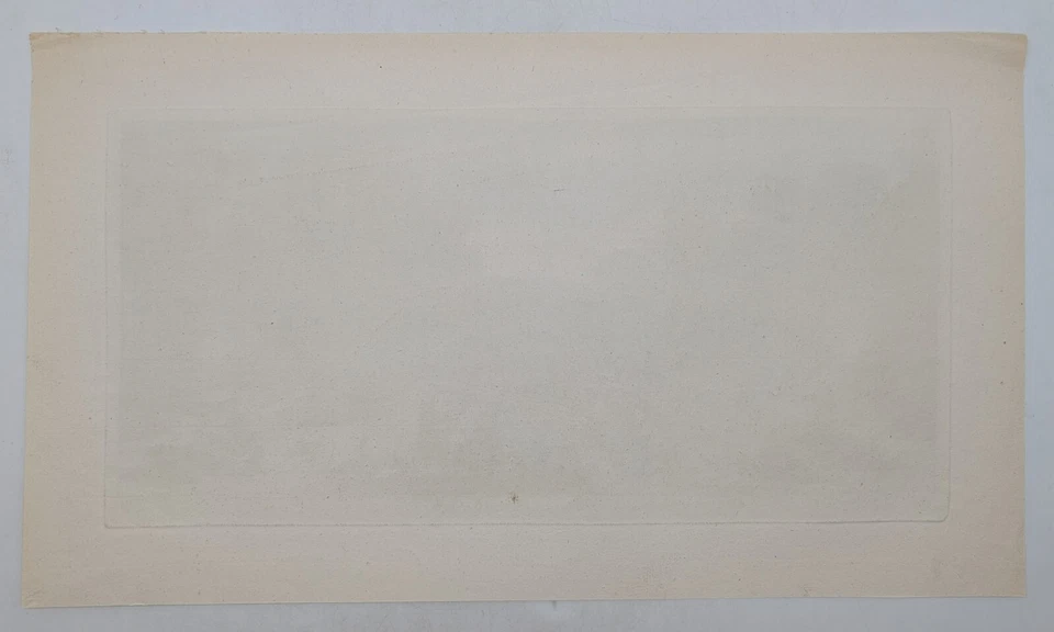 Gravure originale – J. Rigaud – Vue de la Cascade de Chantilly – Circa 1730 - Photo 4/4