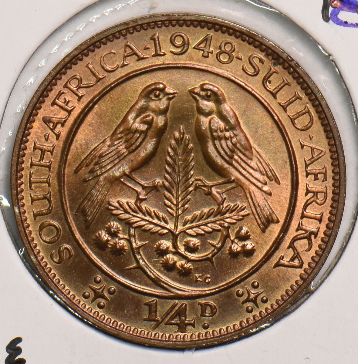 South Africa 1948 1/4 Penny Cape sparrow 199254 combine shipping