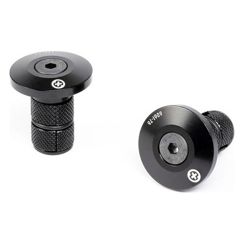 Lenkerendstopfen Aus Aluminium Schwarz 6061-T6 Cnc Hq - Leicht Und Robust