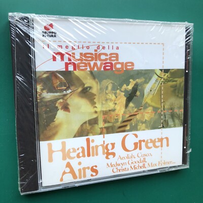 HEALING GREEN AIRS Ambient New Age CD Cusco Medwyn Goodall Aeoliah Italy SEALED