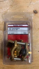  Saddle Valve,  3/8" compression fits 1/2" or 3/4",Larsen Supply Company 17-0631