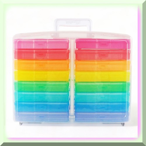 Snap-N-Store Photo Keeper: Juego de estuche compacto 4x6 con asa - Imagen 3 de 7