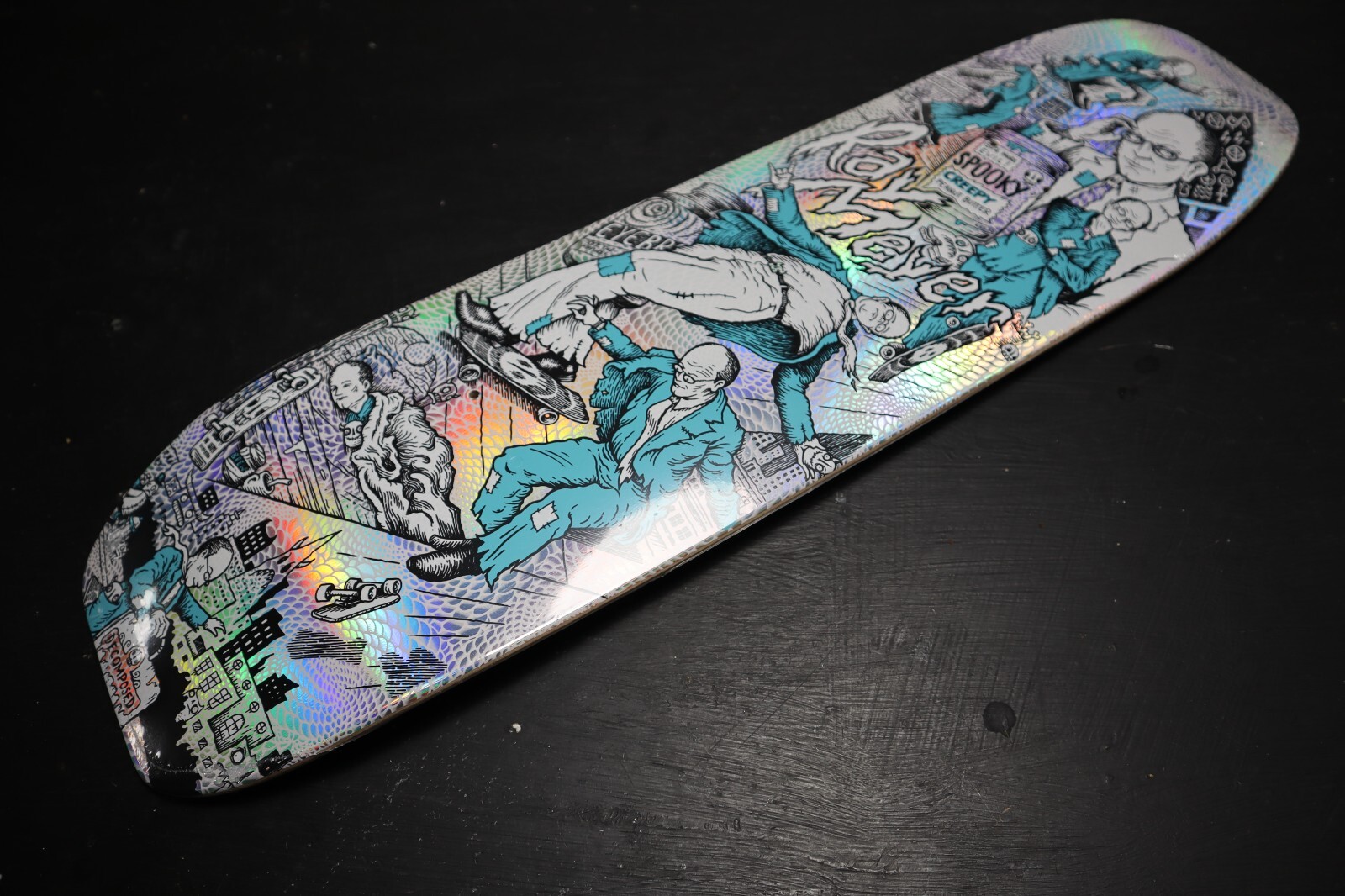 Skateboard deck RAY MEYER hologram skippy 7.25 x 27.25