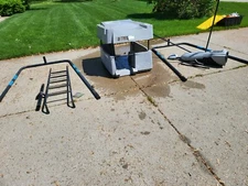 Gym Dandy Star Wars Return of The Jedi Scout Walker Speeder Bike Play Ground