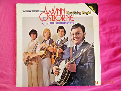 WYNN OSBORNE: Five String Magic!, USA 1980, LP 12'' Vinyl, VERY GOOD +