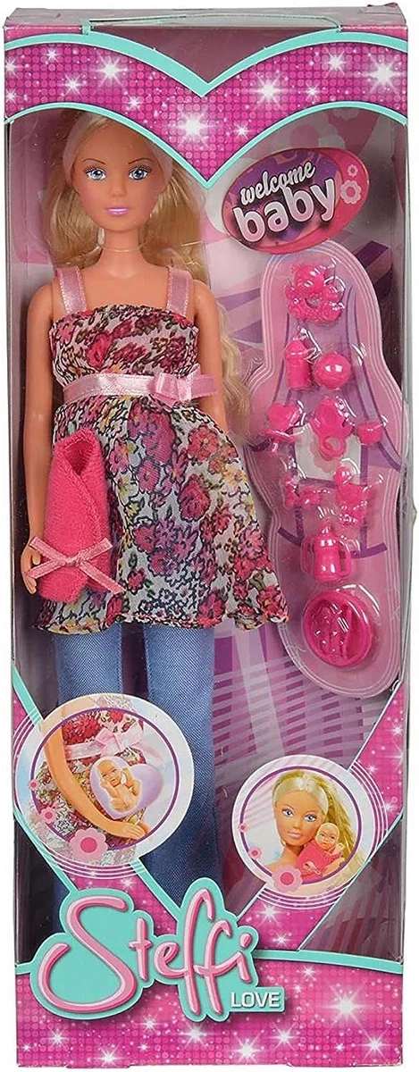 Removable Tummy Baby Accessories Steffi Love Barbie Girl Pregnant