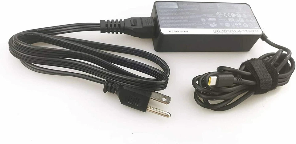 Adaptador de corriente 65W USB C tipo C CA Yoga C930-13 para cargador Len ovo Yoga S730-13 Foto 2 de 3