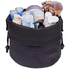 Barrel Drawstring Makeup Bag Travel Cosmetic Bag Large Toiletry Organizer Wat...
