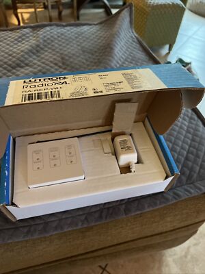 New Genuine Original OEM LUTRON RadioRa Main Repeater (RA-REP-WH) White