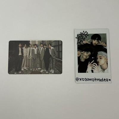 bts be group photocard