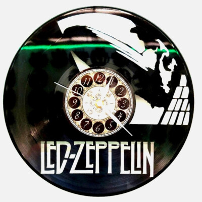LED ZEPPELIN | Vinyl Record Clock | Music Gift | FREE SHIPPING