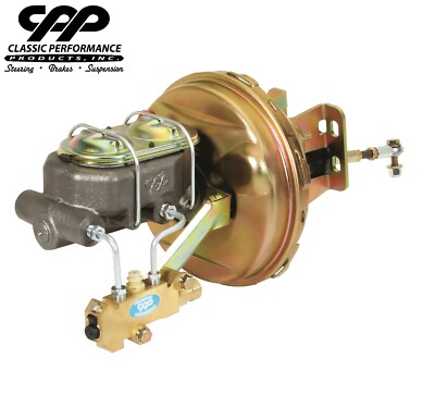 55 56 57 CHEVY BELAIR 9'' POWER BRAKE BOOSTER CONVERSION KIT DISC / DRUM