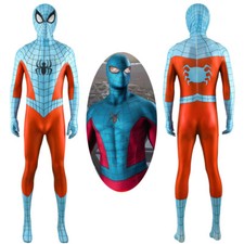 Marvel's Spider-Man Remastered Web-man Costume Cosplay Bodysuit For Adult Kids