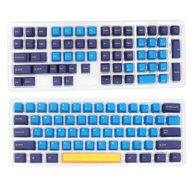 Double Shot Heat Sublimated Mechanical Keyboard Keycaps for Custom Personalization