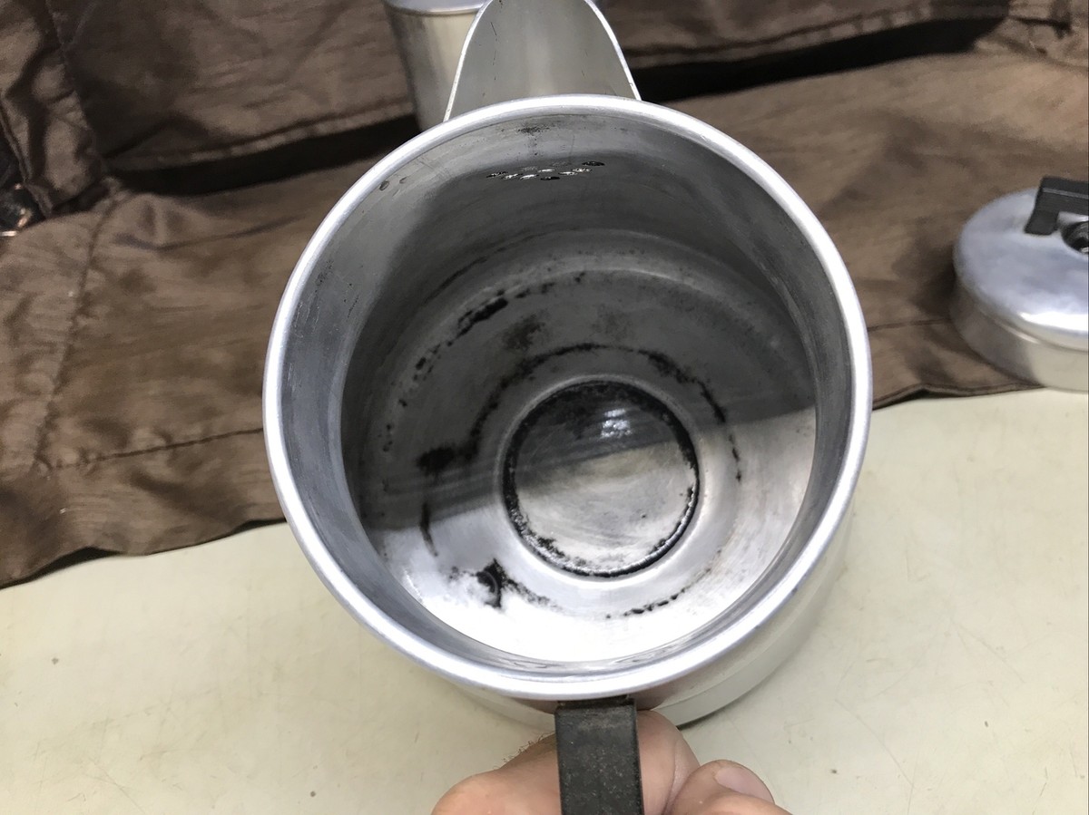 Vintage Wear Ever 12 Cups aluminum coffee pot No 3012 Great Vintage Wear Ever 12 Cups aluminum coffee pot No 3012 Great