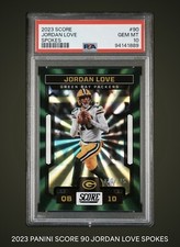 2023 Score - Spokes #90 Jordan Love /115