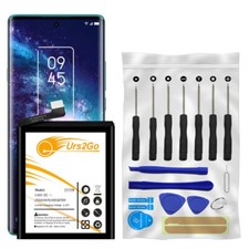 Extended Slim Li ion 4600mAh Battery  Screwdriver Tool Set F TCL 10 Plus T782P