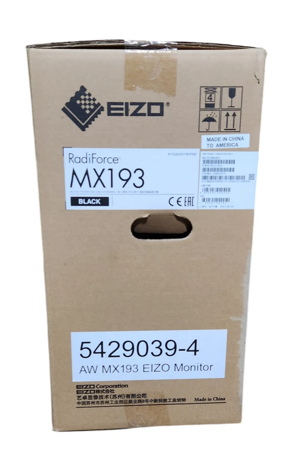 Monitor de estación de trabajo EIZO RadiForce MX193 negro Advantage MX193 de GE Healthcare Foto 2 de 2