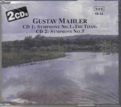 Gustav Mahler Symphony No. 1 the Titan, Symphony No. 5 - Audio CD - VERY GOOD