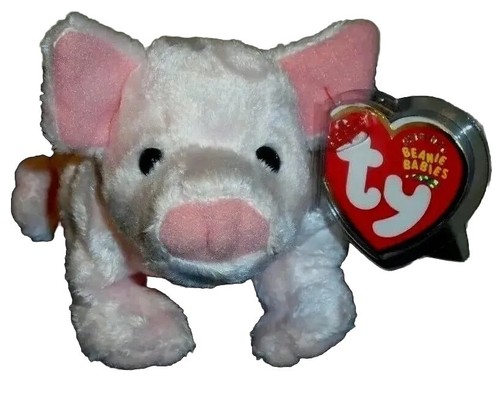 Ty Beanie Baby - LUAU the 2004 Pink Pig (6 Inch) NEW MWMTs Stuffed Animal Toy - Picture 12 of 12